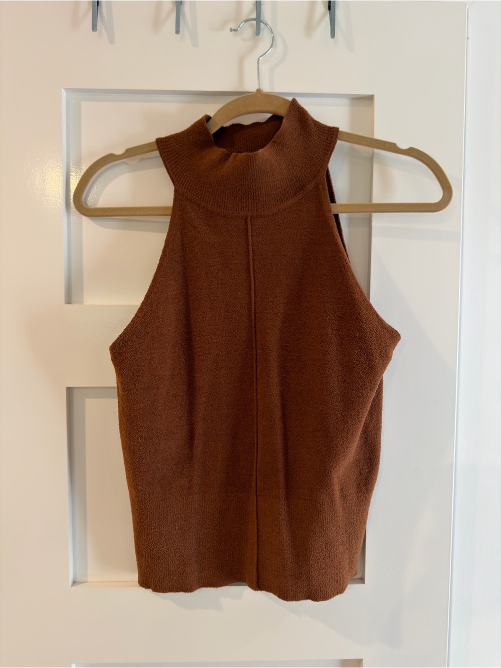 Mock Neck Sweater Tank Top